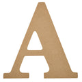 Hello Hobby Surfaces Unfinished Wood MDF Letter A, 8 in