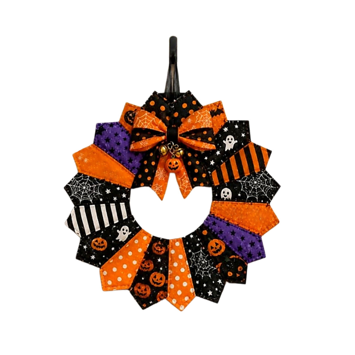 HOARBOEG Autumn Harvest Sunflower Wreath, Artificial Pumpkin Maple Leaf Fall Wreath for Front Door, 21.65 in Thanksgiving Wall Hanging Decor, Outdoor Indoor Harvest Decor