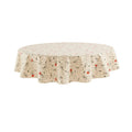 Way To Celebrate Halloween PEVA Tablecloth, For Table 60" x 102" - Skeleton Pumpkin Head Toss