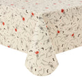 Way To Celebrate Halloween PEVA Tablecloth, For Table 60" x 84" - Skeleton Pumpkin Head Toss