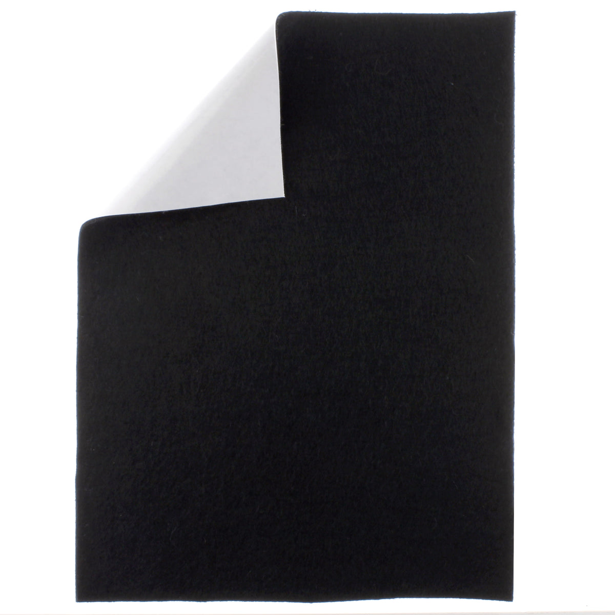 Merino Wool Blend Felt Crafting Sheets Adhesive Backed - Brown