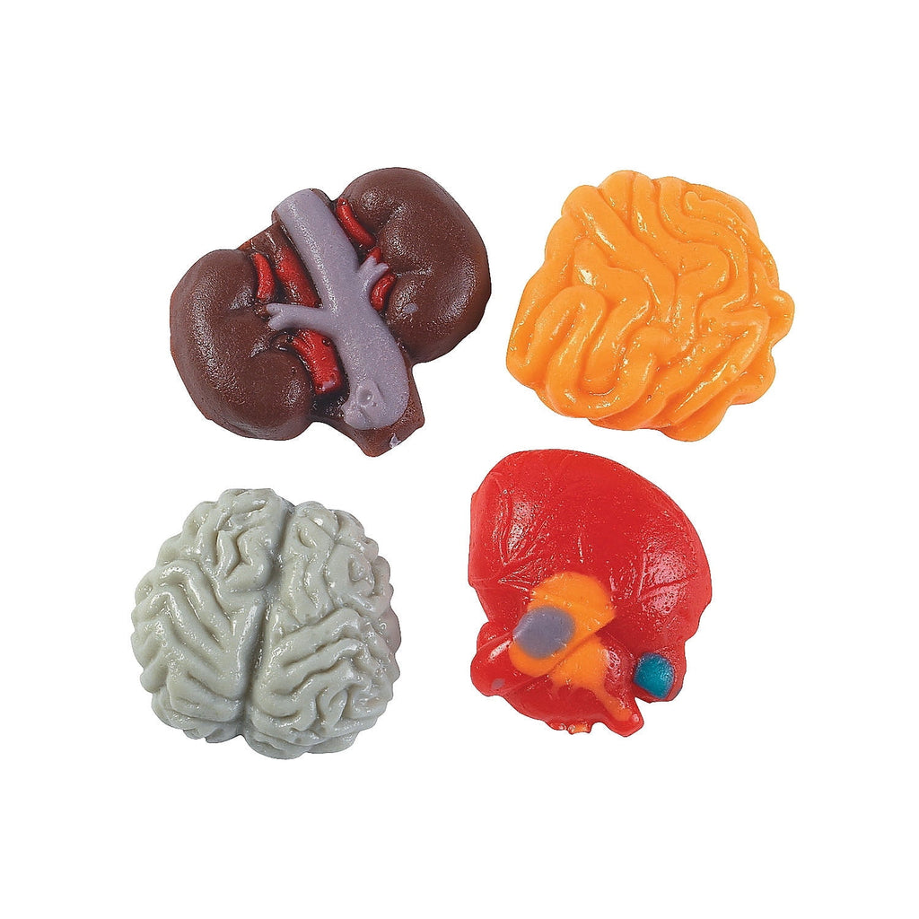 Halloween Body Parts Gummy Candy, Edibles, Halloween, 38 Pieces