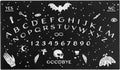 Halloween Door Mat,Goth Occult Spooky Creepy Witch Skull Bats Outdoor Mats for Front Door,Halloween Indoor Entrance Non-Slip Doormat Entryway Welcome Rubber Mats for Porch Decor 30" x 17"