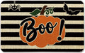 Halloween Doormat Decor -Boo!- Funny Halloween Rug