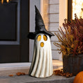 Halloween Ghost Decor 10", Witch Ghost Figurine for Porch Table, 1 Pack