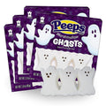 Halloween Peeps Marshmallow Ghosts Candy, Trick Or Treat Candy, Pack of 4, 6 Count per Pack