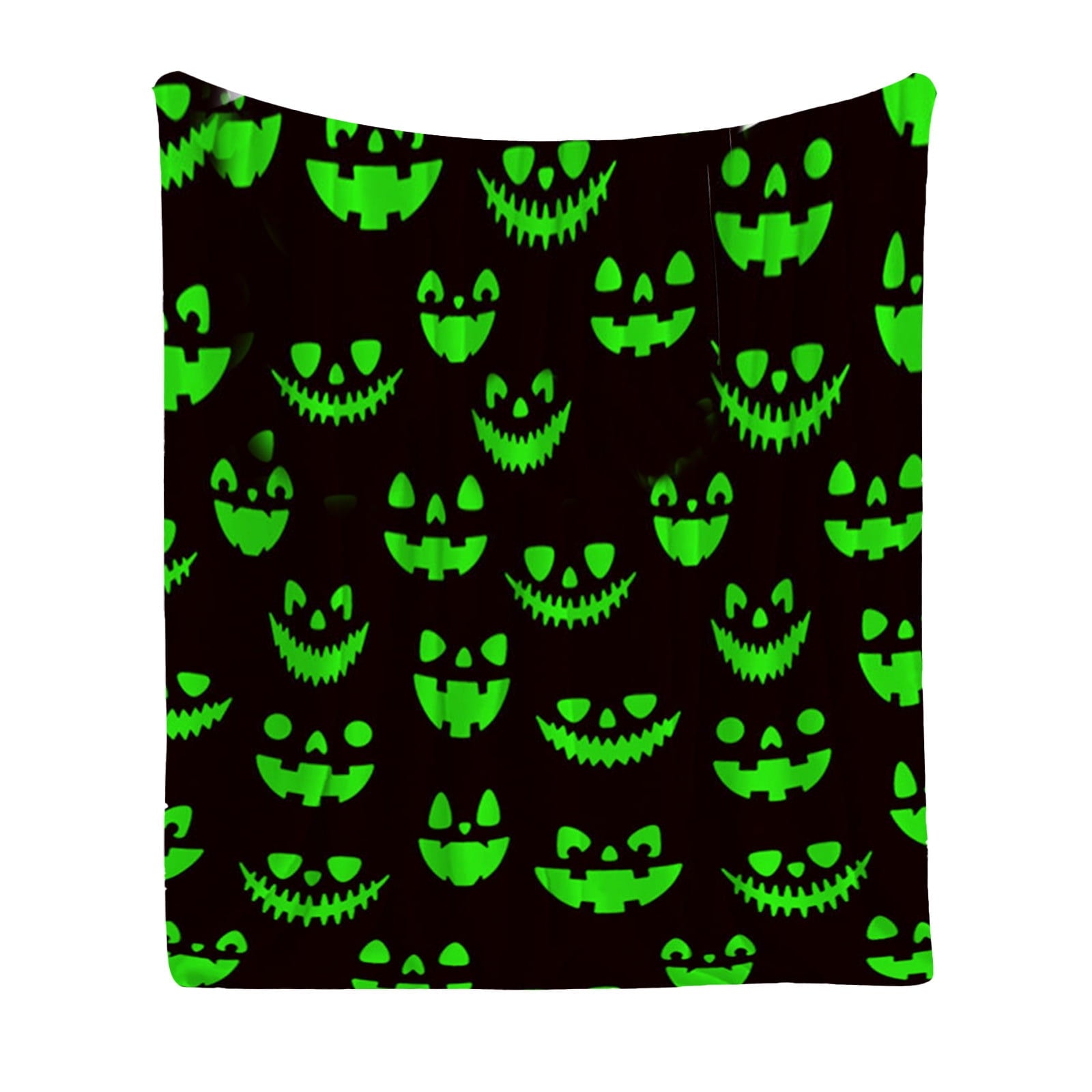 Pink Halloween Throw Blanket for Couch Fleece Halloween Decorations Throw Blankets Lightweight Soft Plush Big Throws and Blankets with Funny Ghost,30x40in