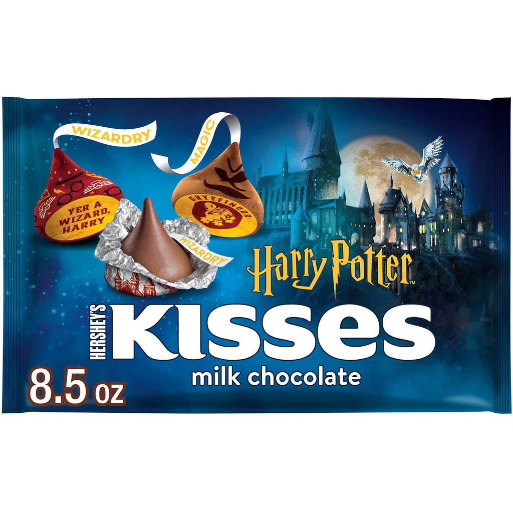 Hershey's Kisses Milk Chocolate Harry Potter, Halloween Candy Bag, 8.5 oz