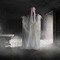 Haunted Hill Farm 6.5 Ft Life-Size Animatronic Bride Indoor/Outdoor Halloween Decoration, Multicolor, HHLADY-2FLSA