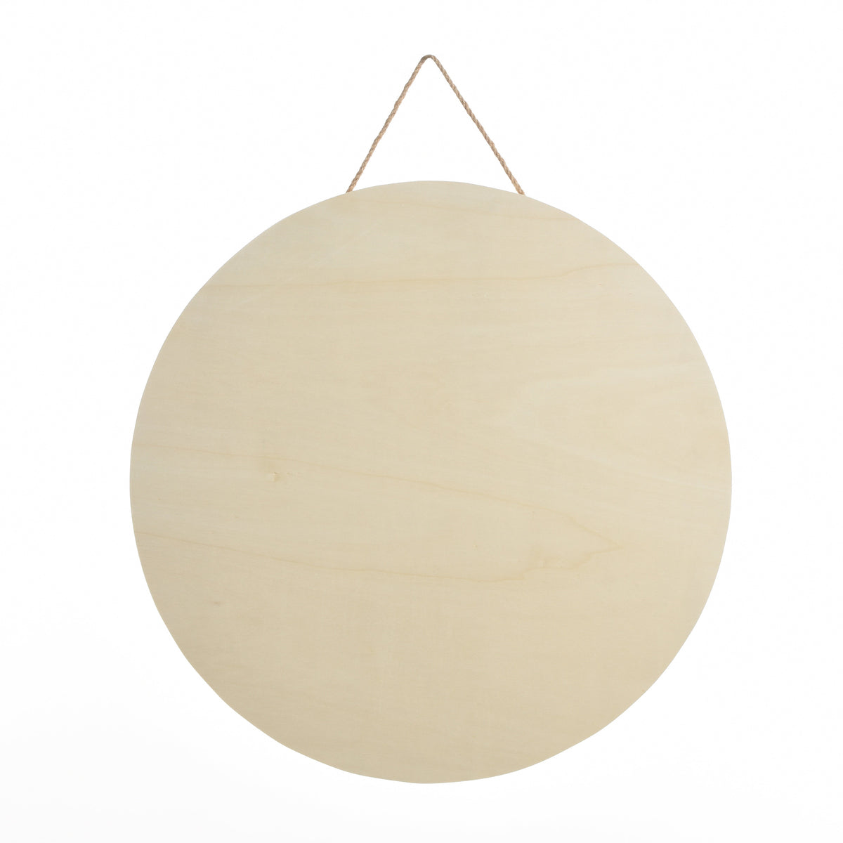 Hello Hobby Round Unfinished Wood Plaque, 17.9 in
