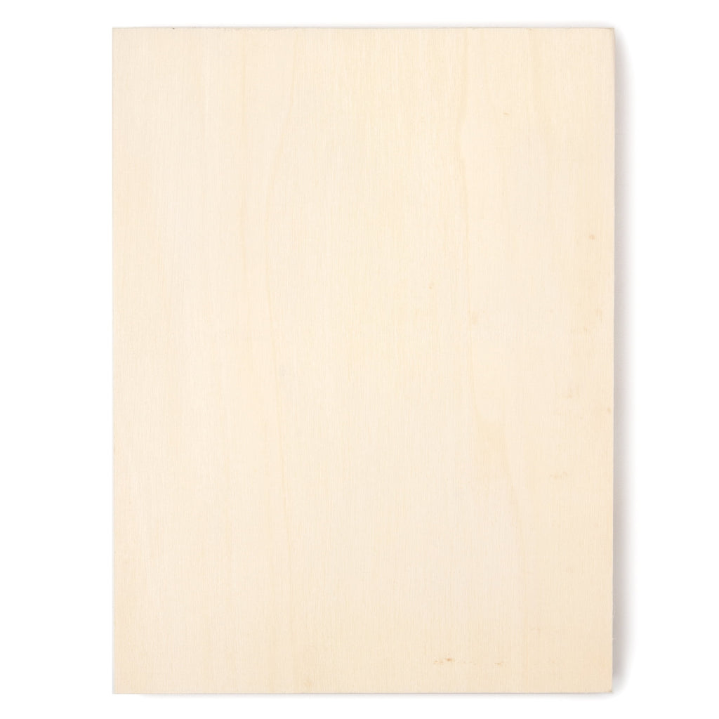 Hello Hobby Rustic Unfinished Rectangle Natural Wood Canvas, 6 in x 8 in x .75 in, 1 Piece