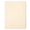 Hello Hobby Rustic Unfinished Rectangle Natural Wood Canvas, 6 in x 8 in x .75 in, 1 Piece