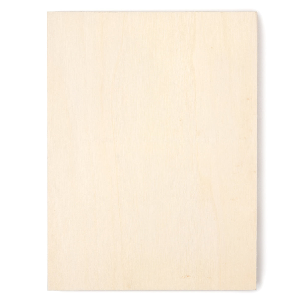Hello Hobby Rustic Unfinished Rectangle Natural Wood Canvas, 6 in x 8 in x .75 in, 1 Piece