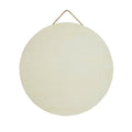 Hello Hobby Unfinished Round Wooden Plaque, 11.8 in