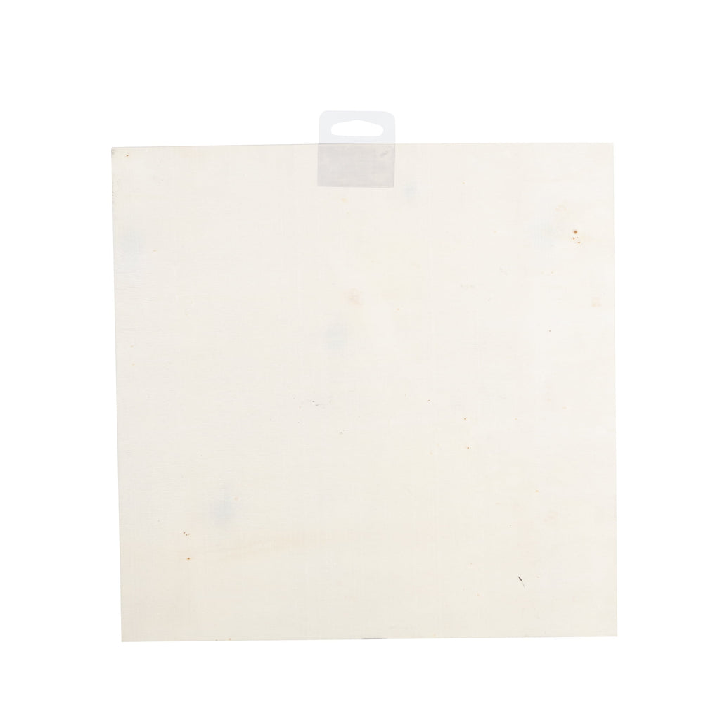 Hello Hobby Unpainted Square Wood Panel, 10 in x 10 in x 0.75 in
