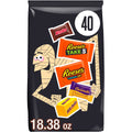 Hershey Assorted Caramel, Halloween Candy Variety Bag, 18.38 oz (40 Pieces)
