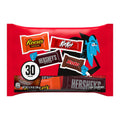 Hershey Assorted Chocolate, Halloween Candy Variety Bag, 8.76 oz (30 Pieces)