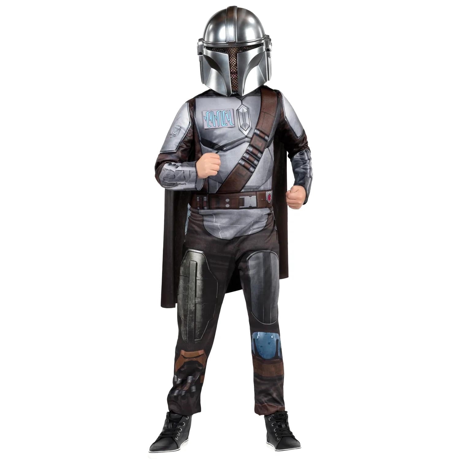 Boys' Star Wars The Mandalorian Light-Up Costume by Jazwares - Size Small