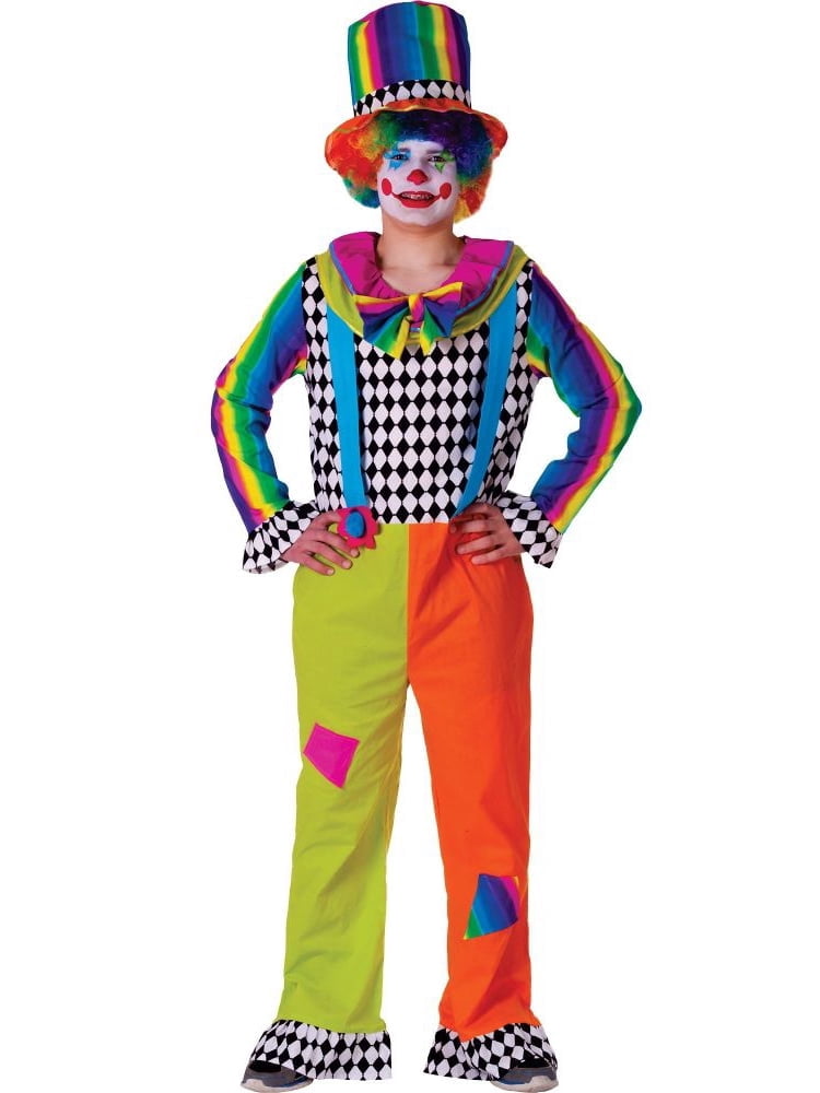 Dress Up America Jolly Clown Costume for Men - Adult Clown Costume Set