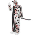 Joyfy Scary Clown Costume for Men Adult Halloween Costumes Killer Clown Halloween Outfit Set Fancy Dress Cosplay
