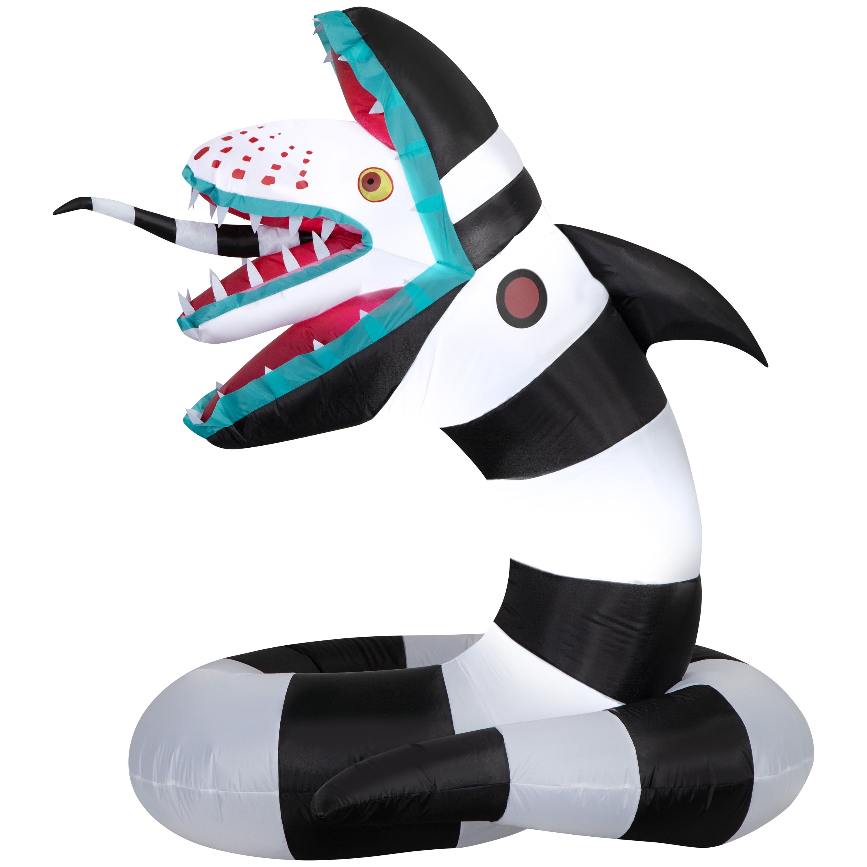 Airblown Halloween Light Beetle Juice Sandworm Medium Warner Bros. 4.5 ft Inflatable
