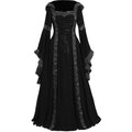 LYXSSBYX Womens Long Sleeve Dresses Clearance Renaissance Dress Medieval Costume Women Festival Costumes Midevil Gothic Gown