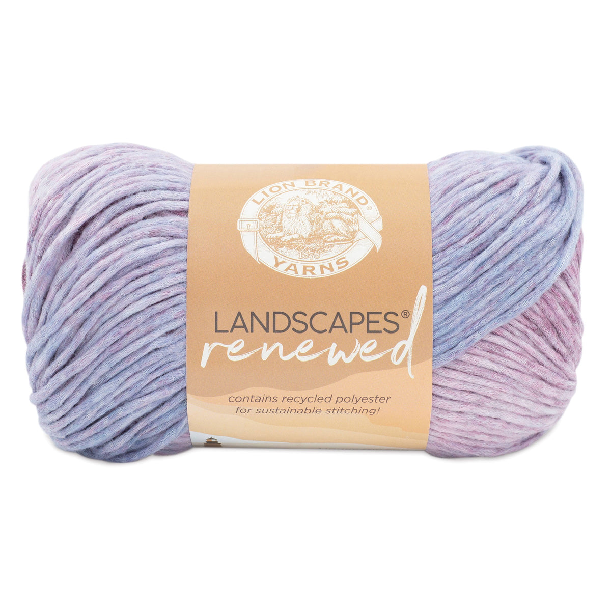 Lion Brand Landscapes Renewed Fiesta 542-213T Soft Recycled Yarn