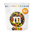 M&M'S Halloween Milk Chocolate Candy, 5lb Resealable Bulk Bag