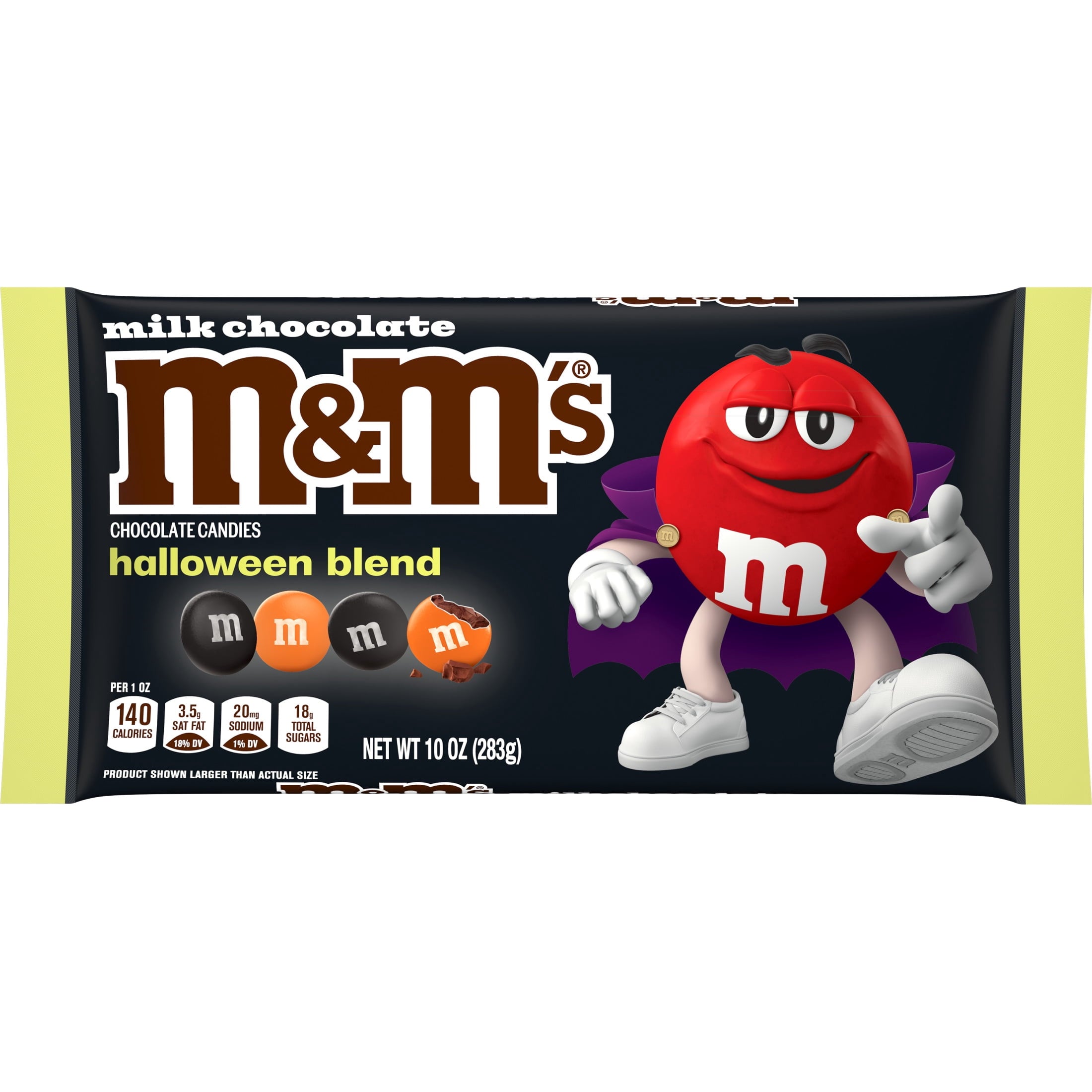 M&M's Halloween Blend Milk Chocolate Halloween Candy Bag - 10oz