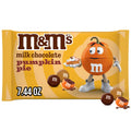 M&M'S Pumpkin Pie Milk Chocolate Candy - 7.44 Oz Bag