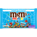 M&M's Minis Milk Chocolate Halloween Candy Fun Size packs, Treating Size - 6.72 oz Bag
