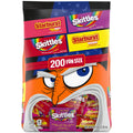 Skittles & Starburst Fun Size Chewy Halloween Candy Variety Pack - 200 Ct Bulk Bag