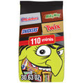 Snickers, Twix, Milky Way, & 3 Musketeers Halloween Candy - 110 Ct Bulk Bag