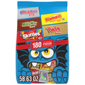 Skittles, Twix, Starburst & More Halloween Candy Variety Pack - 180 Ct Bulk Bag