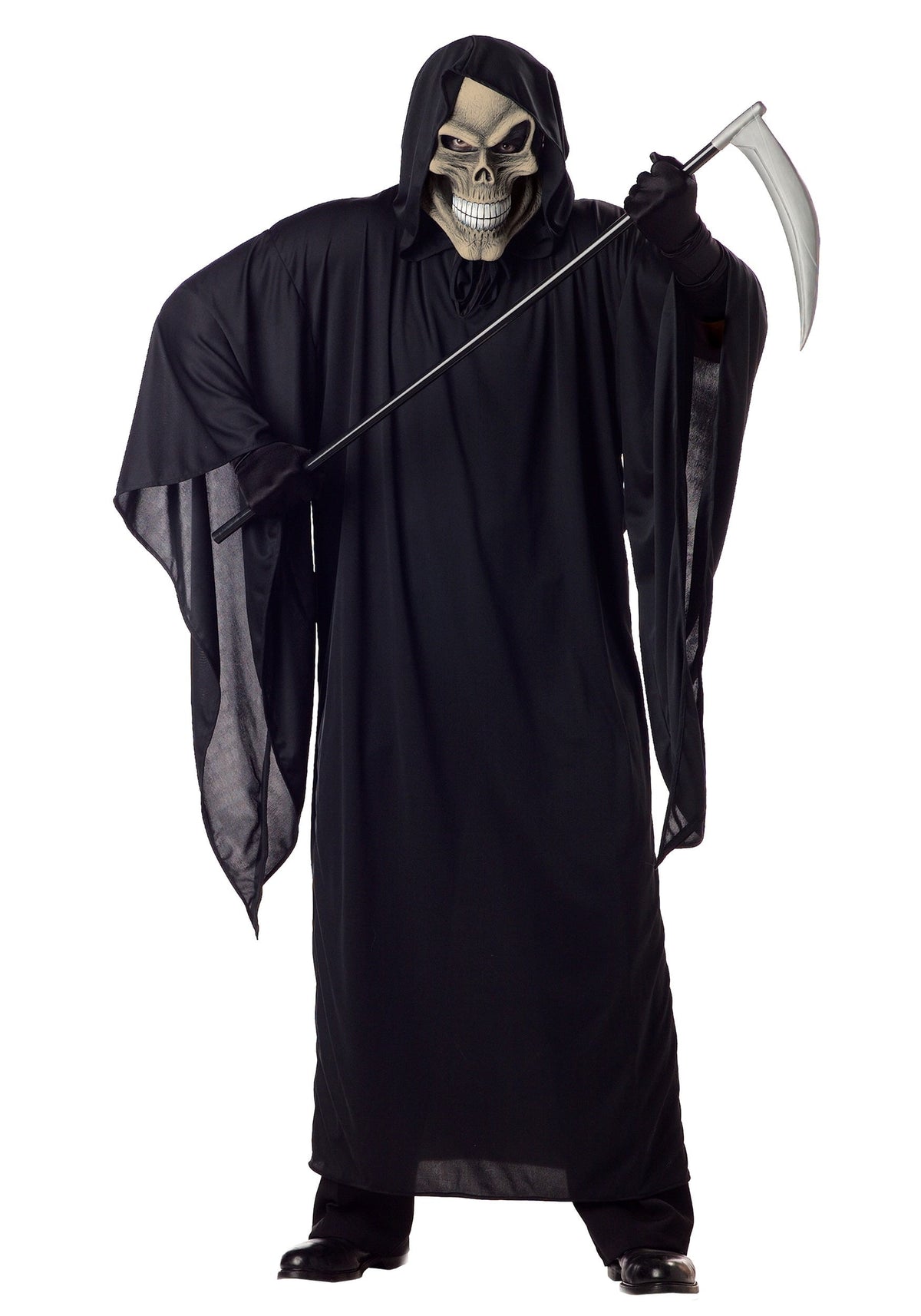 Men's Plus Size Grim Reaper Costume Plus Black
