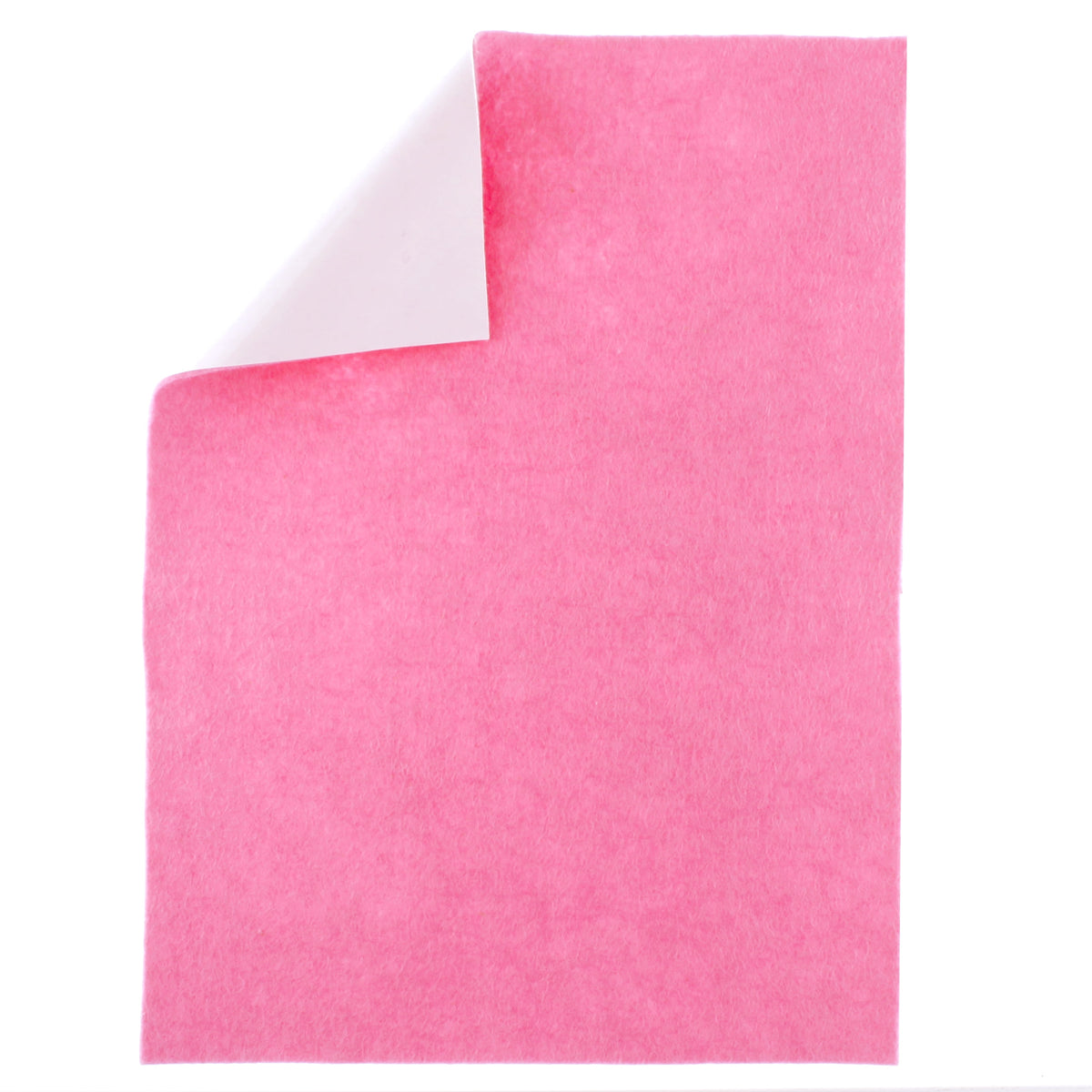 Merino Wool Blend Felt Crafting Sheets Adhesive Backed - Brown