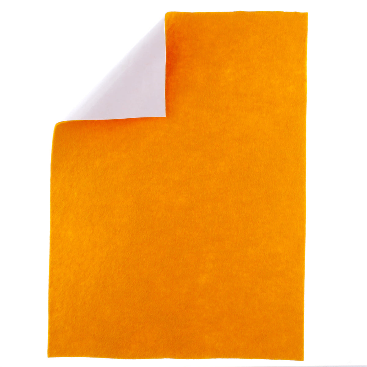 Merino Wool Blend Felt Crafting Sheets Adhesive Backed - Brown
