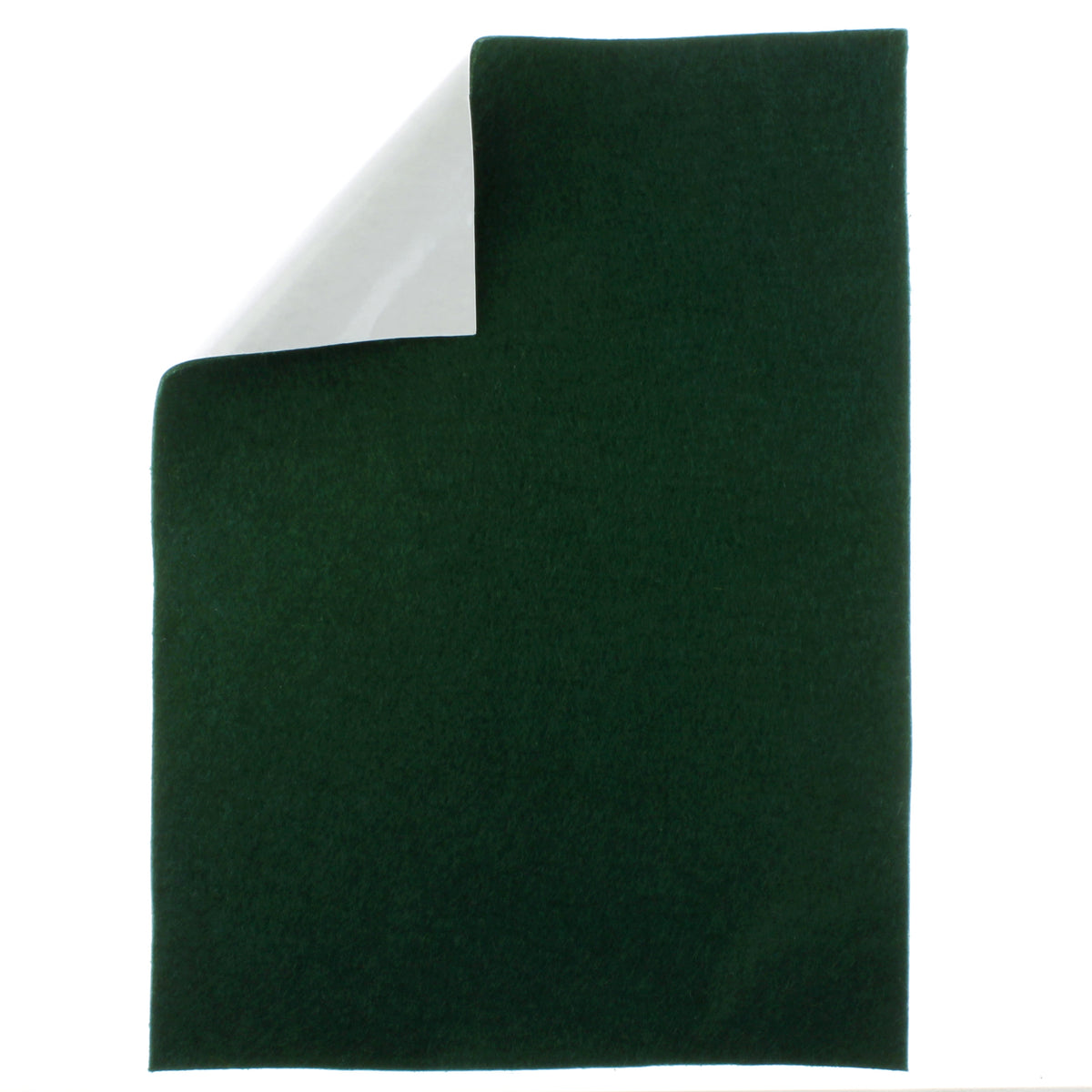 Merino Wool Blend Felt Crafting Sheets Adhesive Backed - Brown