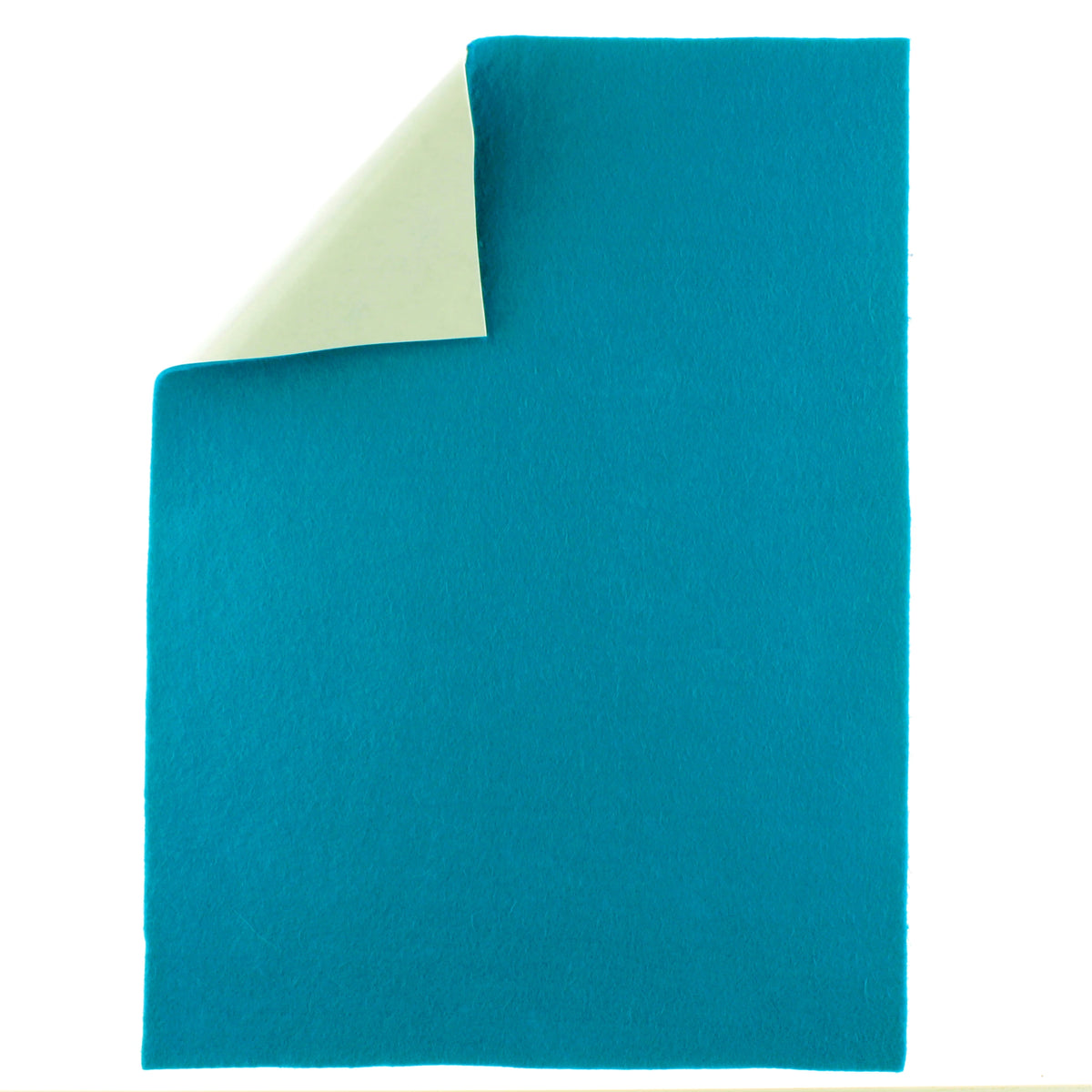 Merino Wool Blend Felt Crafting Sheets Adhesive Backed - Brown
