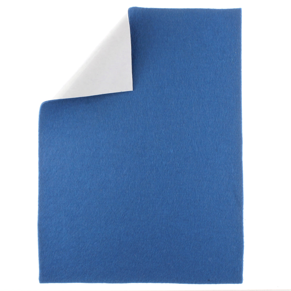 Merino Wool Blend Felt Crafting Sheets Adhesive Backed - Brown