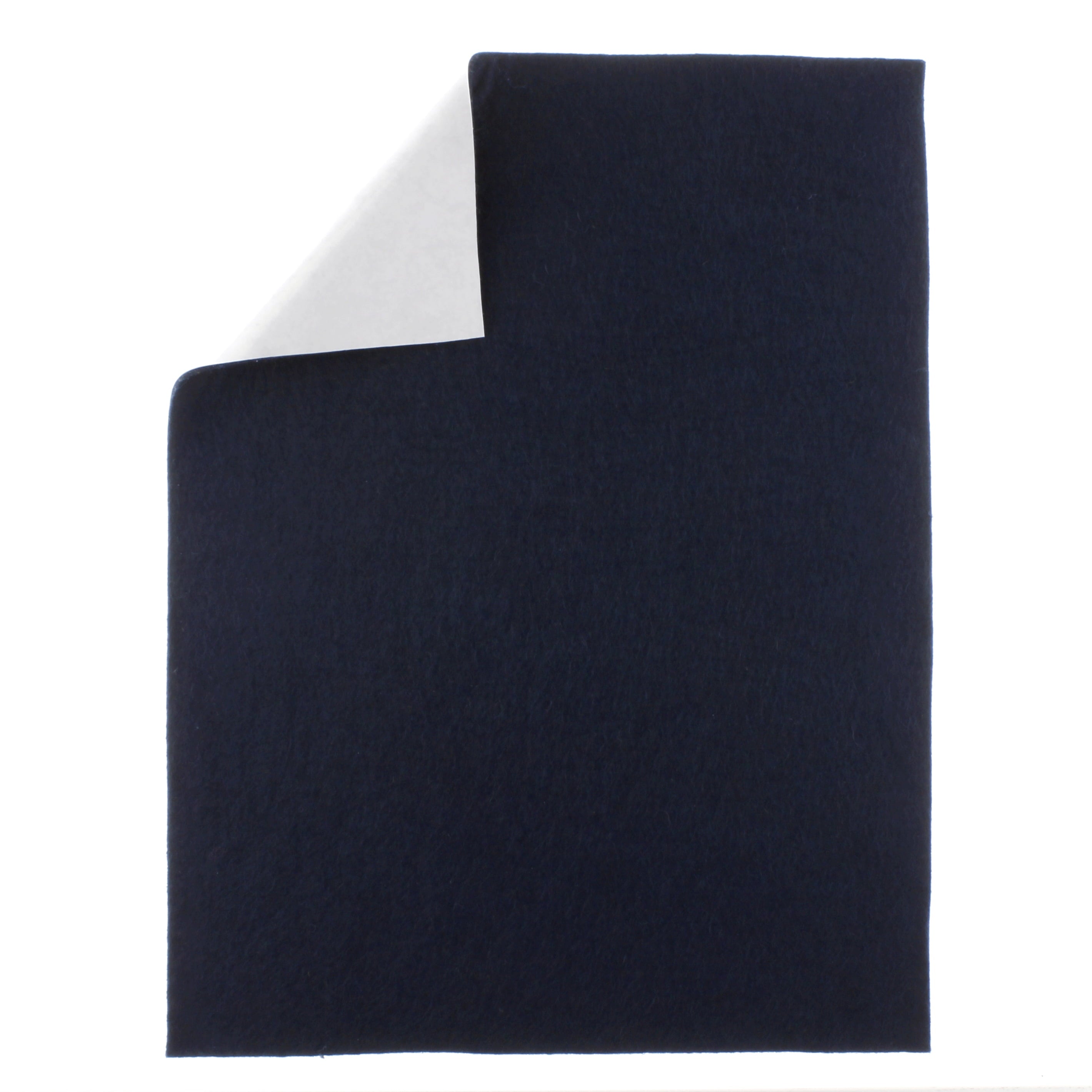 Merino Wool Blend Felt Crafting Sheets Adhesive Backed - Brown