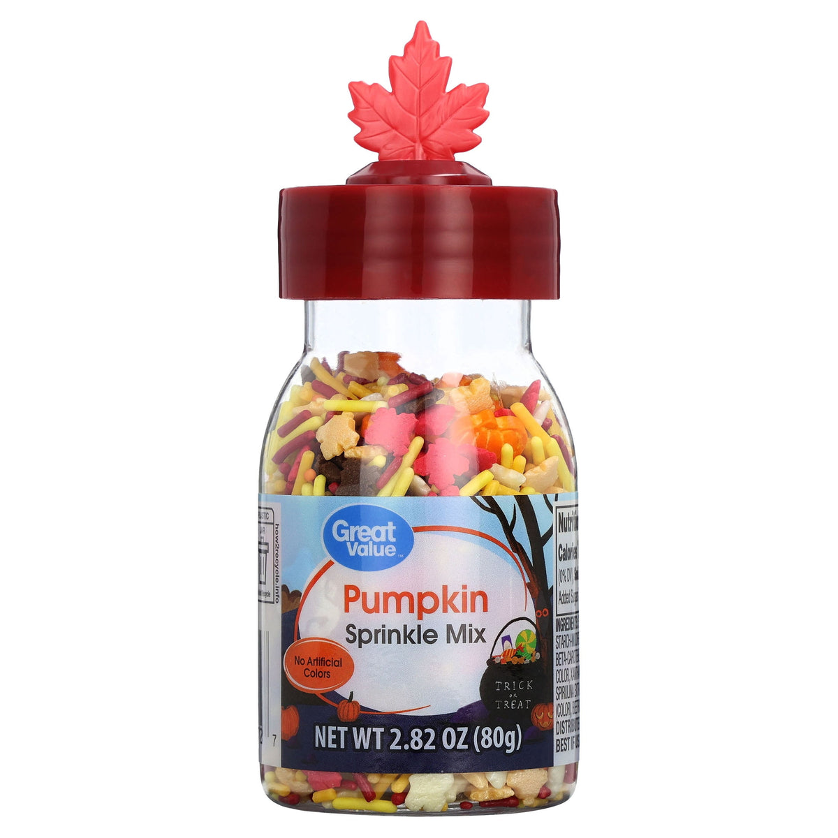 Great Value Pumpkin Decorating Sprinkle Mix, 2.82 oz