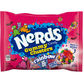 NERDS Gummy Clusters Candy, Rainbow, Crunchy and Gummy, 8 oz, 16 ct