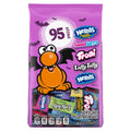 Nerds Core Winners Halloween Trick-or-Treat Variety Bag, NERDS Gummy Clusters, SweeTARTS, Trolli, Laffy Taffy, and NERDS Original, 95 Pieces, 32.71 Ounces