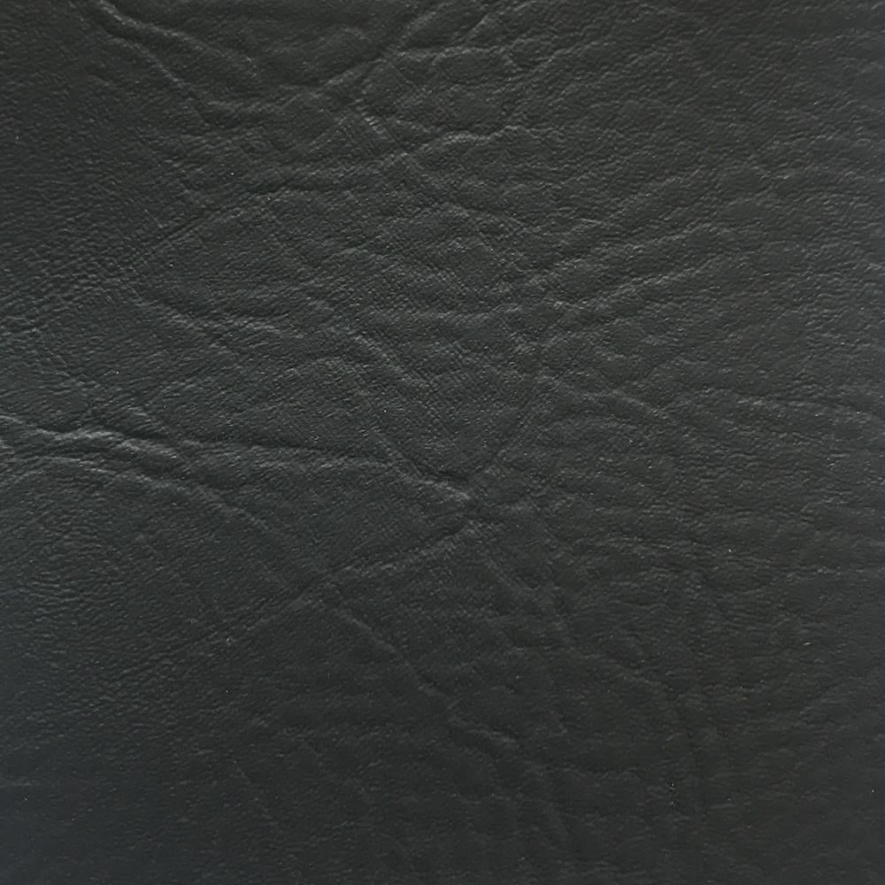 Ottertex 54" Vinyl 100% Polyester Faux Leather Craft Fabric By the Yard, Black