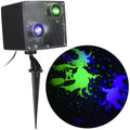 Halloween Projection Light Swirling Storm Flying Witch 5.27 in x 5.15 in x 13.26 in 1.47 lb