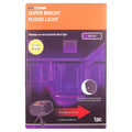 Halloween Holiday Lighting Super Plus LED Flood Light with 2 Way Switch Black Light