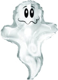 PMU Halloween Flying Ghost 24 Inch Mylar-Foil Balloon (10/pkg) Pkg/1