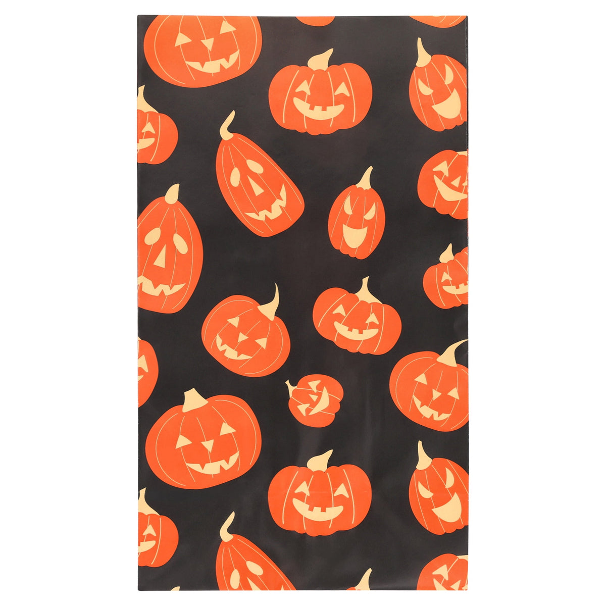 Pumpkin Paper Treat Bag, Multicolor, 6" x 3.5" x 10.5", Halloween by Way To Celebrate
