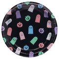Cute Ghosts Disposable Paper Plates, Multicolor, 8.5", 8 Count, Halloween by Way To Celebrate